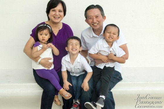 Family Portraits in Balboa Park, San Diego
