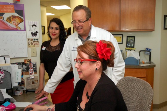 Doctor and Staff